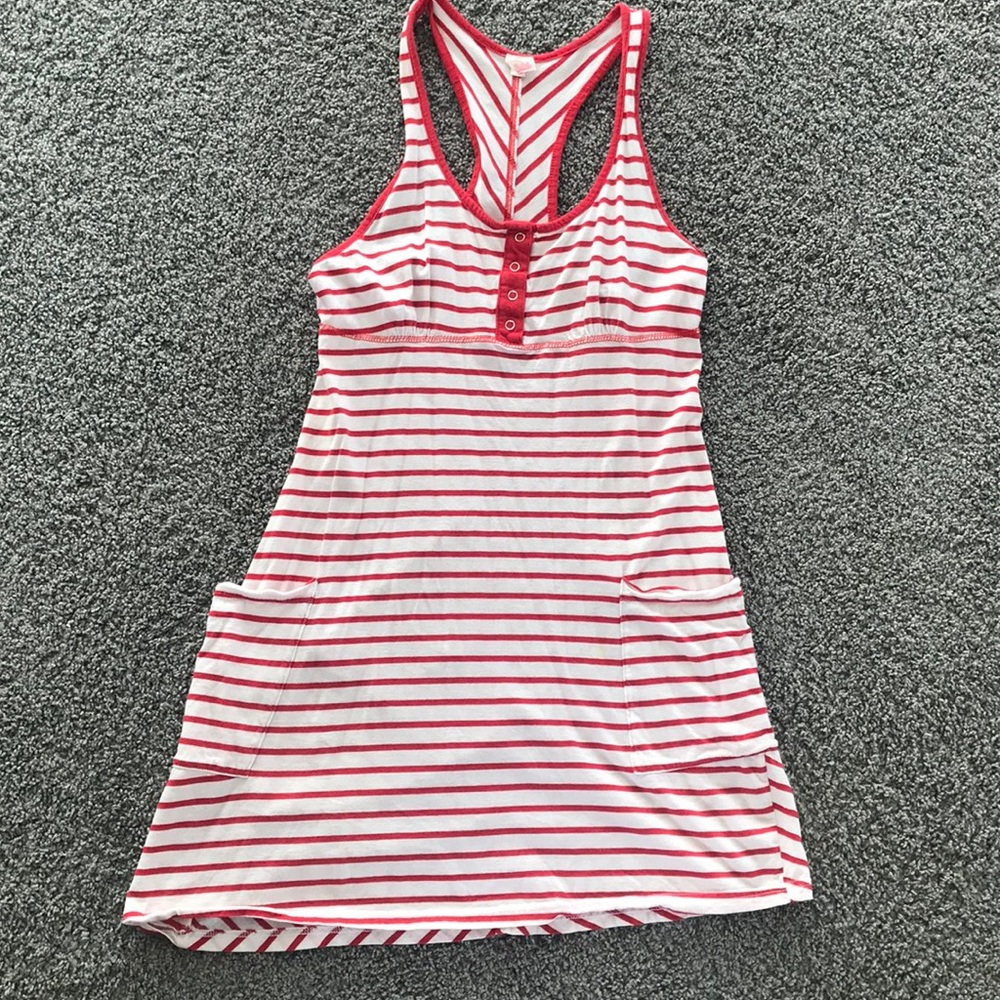 Xhilaration Summer Dress Striped EUC